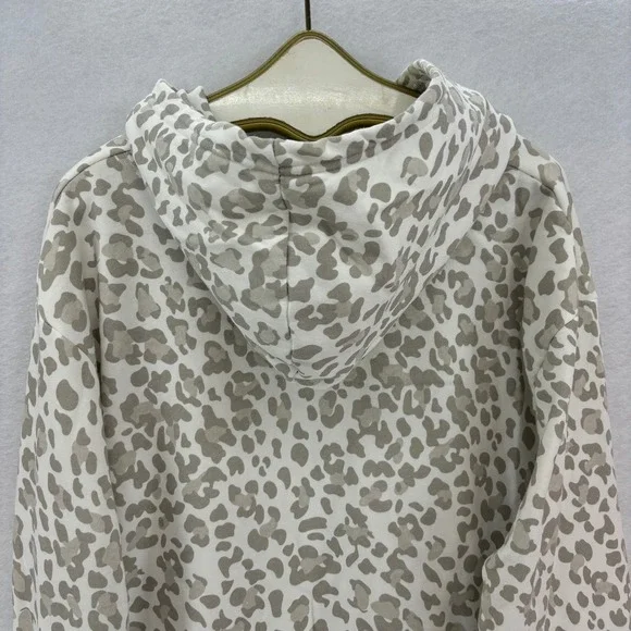 Green Bay Packers Leopard Hoodie Gray Cheetah NFL Graphic Pullover Women's XXL - Picture 4 of 11